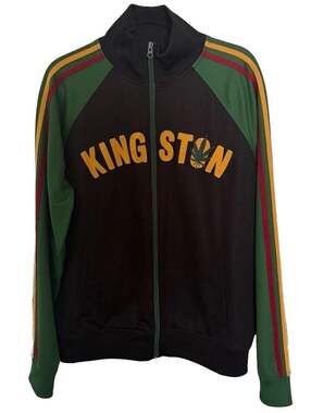 Lucky Brand Athletic Kingston Rasta Track Jacket XXL